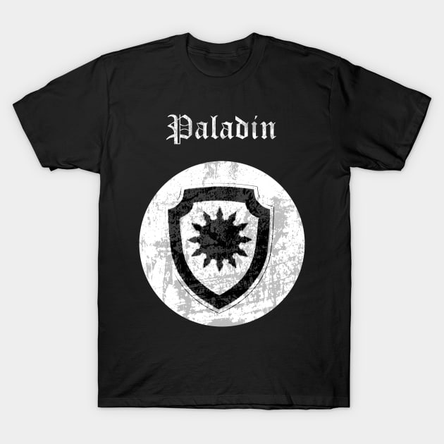 Paladin - Class T-Shirt by lucafon18